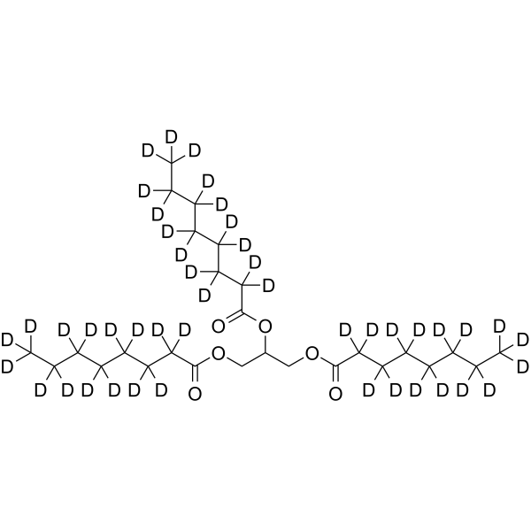 Tricaprilin-d15(Synonyms: Trioctanoin-d15;  Glyceryl trioctanoate-d15)