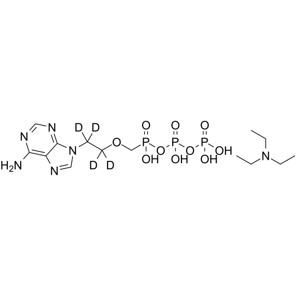 Adefovir-d4 diphosphate triethylamine(Synonyms: 阿德福韦 d4 二磷酸 (三乙胺盐))