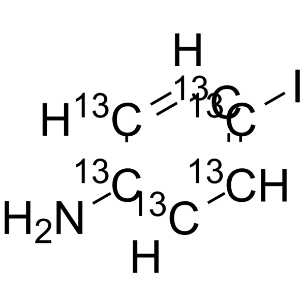 4-Iodoaniline-13C6