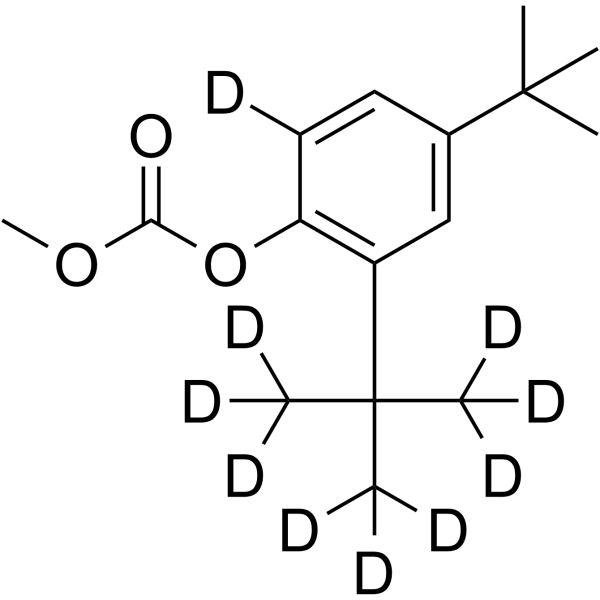 Desquinolinone-deshydroxy-Ivacaftor carbonate-d10