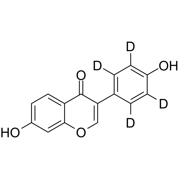 Daidzein-d4(Synonyms: 大豆苷元 d4)