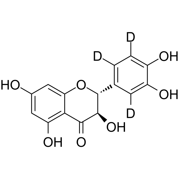 Taxifolin-d3(Synonyms: (+)-Dihydroquercetin-d3;  (+)-Taxifolin-d3)