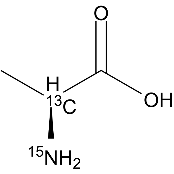 L-Alanine-2-13C,15N(Synonyms: L-2-Aminopropionic acid-2-13C,15N)