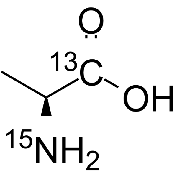 L-Alanine-1-13C,15N(Synonyms: L-2-Aminopropionic acid-1-13C,15N)