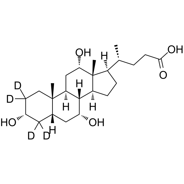 Cholic acid-d4(Synonyms: 胆酸 d4)