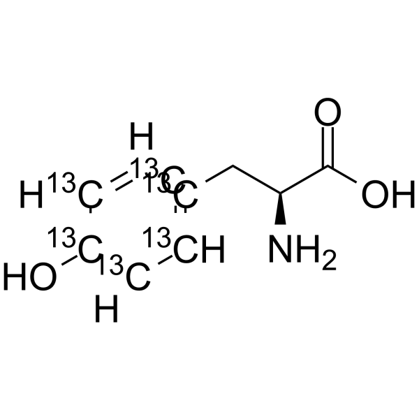 L-Tyrosine-13C6(Synonyms: L-酪氨酸 13C6)