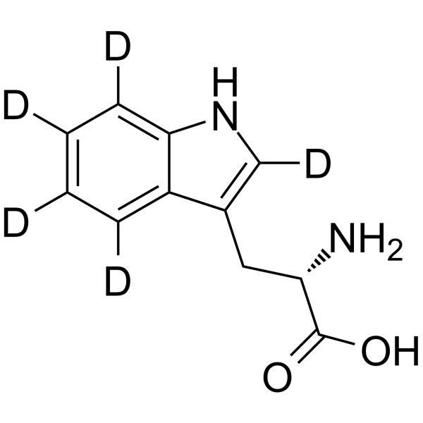 L-Tryptophan-d5(Synonyms: Tryptophan-d5;  Tryptophane-d5)