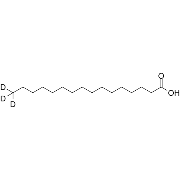 Palmitic acid-d3(Synonyms: 棕榈酸 d3)