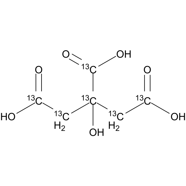 Citric acid-13C6(Synonyms: 柠檬酸 13C6)