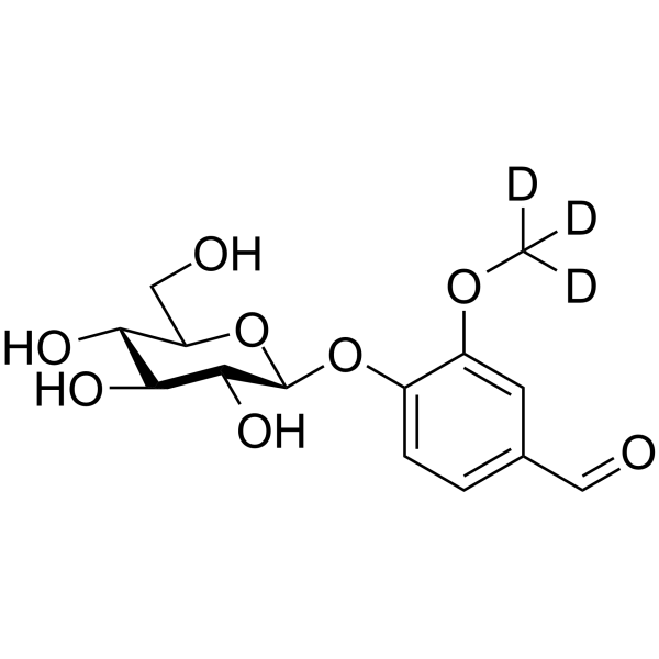 Glucovanillin-d3(Synonyms: 葡萄糖香草醛 d3)