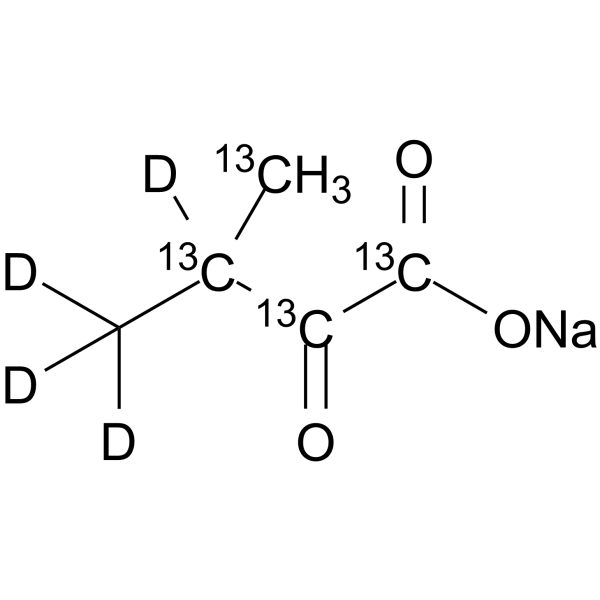 Sodium 3-methyl-2-oxobutanoate-13C4,d4
