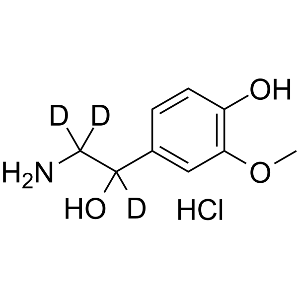 Normetanephrine-d3 hydrochloride(Synonyms: (±)-Normetanephrine-d3 hydrochloride; DL-Normetanephrine-d3 hydrochloride; (Rac)-Normetanephrine-d3 hydrochloride)