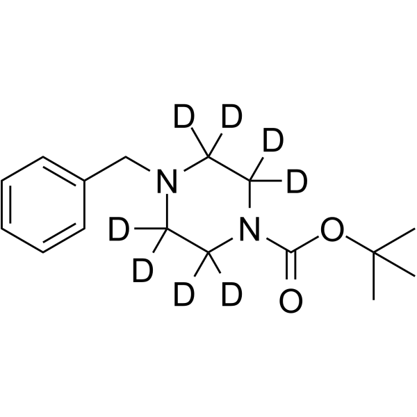 tert-Butyl 4-benzylpiperazine-1-carboxylate-d8