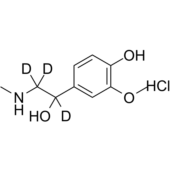 DL-Metanephrine hydrochloride (a,b,b-d3, 98%)