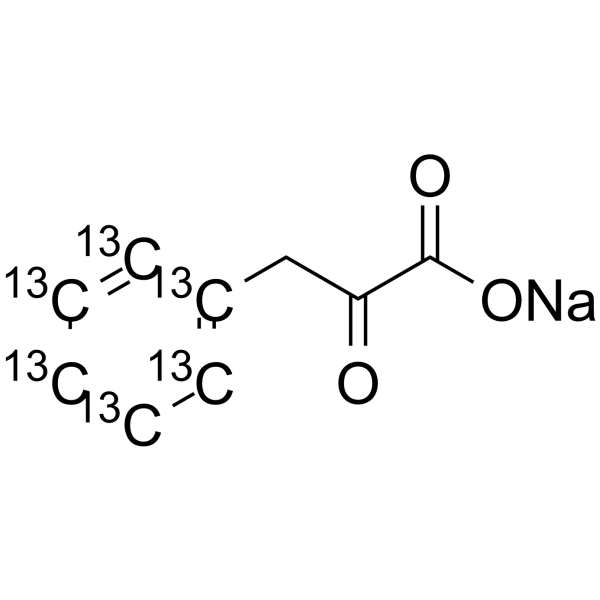 Phenylpyruvic acid-13C6 sodium(Synonyms: 苯丙酮酸 13C6 (钠盐))