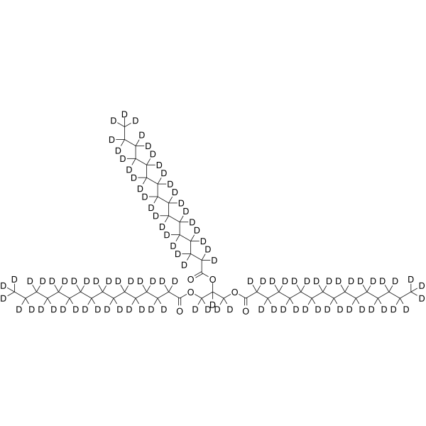 Propane-1,2,3-triyl tripalmitate-d98