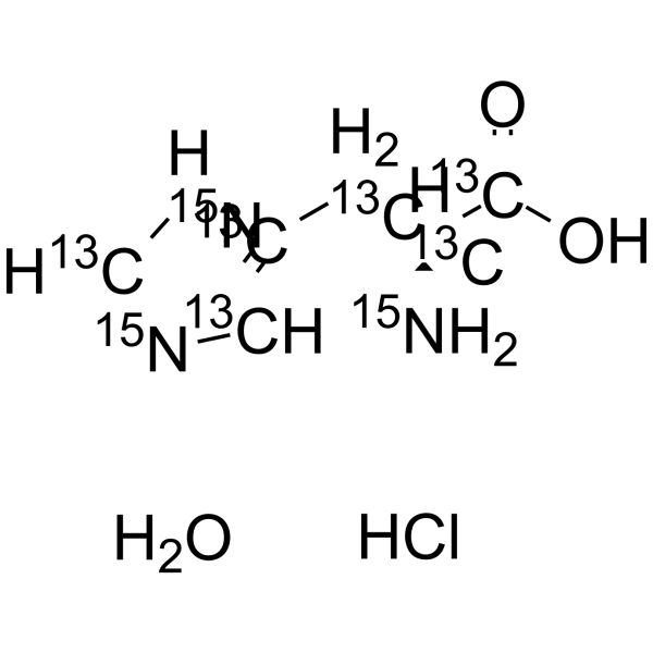L-Histidine-13C6,15N3 hydrochloride hydrate(Synonyms: H-His-OH-13C6,15N3 hydrochloride hydrate)
