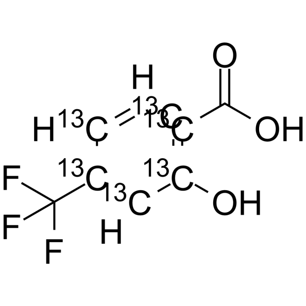 4-Trifluoromethylsalicylic acid-13C6(Synonyms: Desacetyl triflusal-13C6)