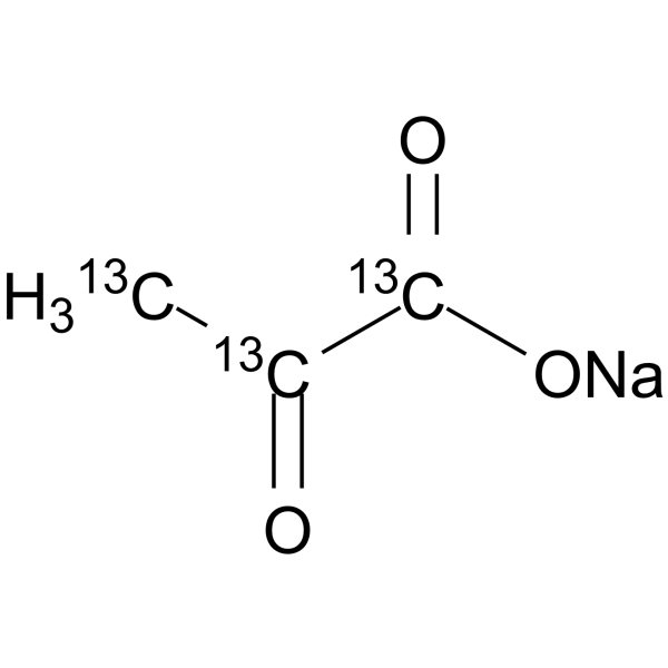 Sodium 2-oxopropanoate-13C3(Synonyms: Sodium pyruvate-13C3)