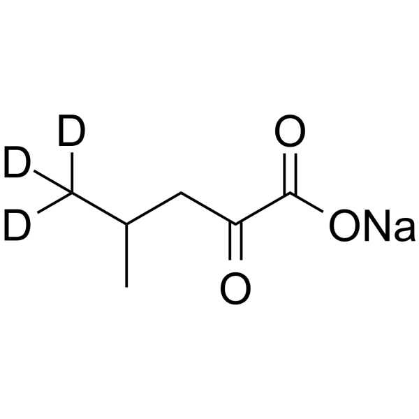Sodium 4-methyl-2-oxopentanoate-d3