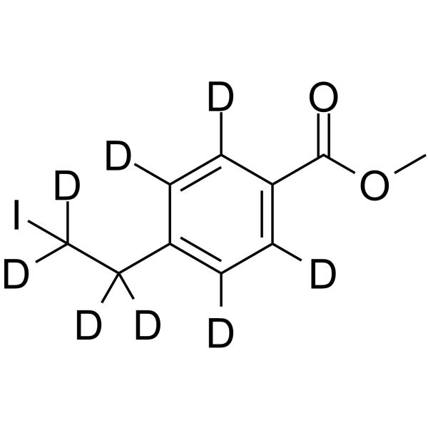 Methyl 4-(2-iodoethyl)benzoate-d8