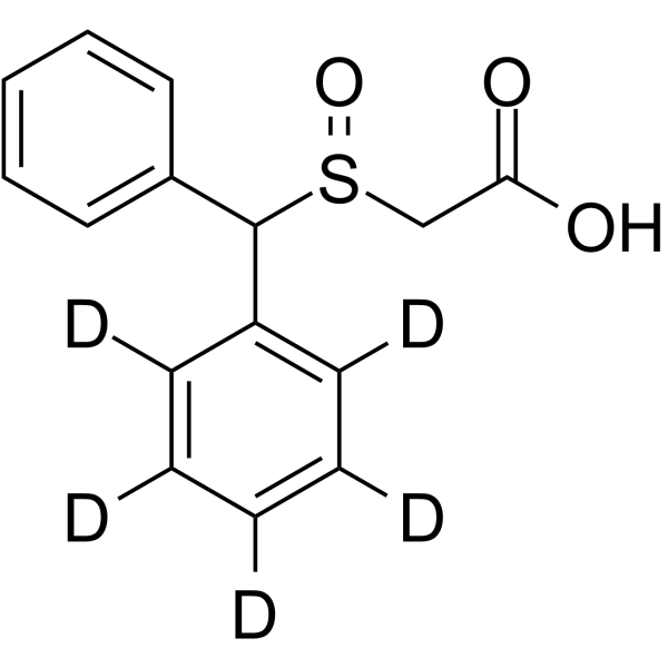 2-(Benzhydrylsulfinyl)acetic acid-d5