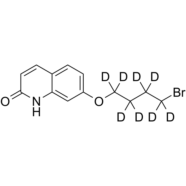 7-(4-Bromobutoxy)quinolin-2(1H)-one-d8