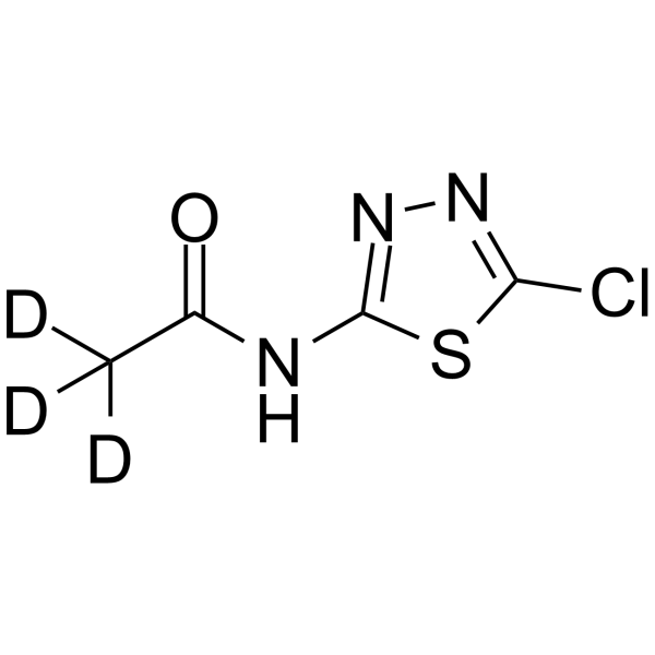 n-(5-Chloro-1,3,4-thiadiazol-2-yl)acetamide-d3