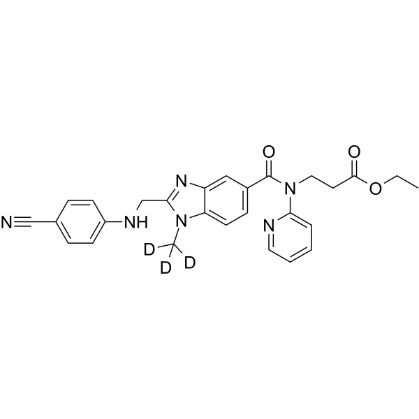 Deacetamidine Cyano Dabigatran-d3 Ethyl Ester
