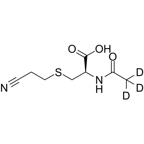 N-Acetyl-S-(2-cyanoethyl)-L-cysteine-d3