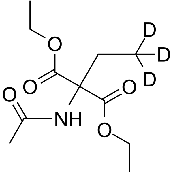 Diethyl 2-ethyl-2-acetamidomalonate-d3