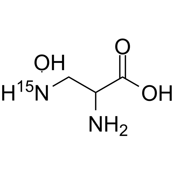 DL-2-Amino-3-(hydroxy-amino)propionic acid-15N