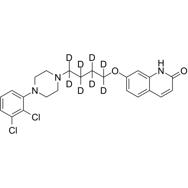 Dehydroaripiprazole-d8(Synonyms: OPC-14857-d8;  DM-14857-d8)