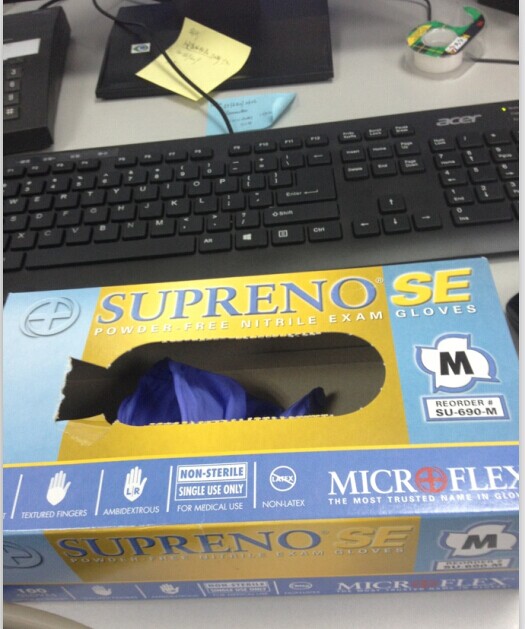 Supreno Plus-Microflex 加长型一次性无粉丁jing手套