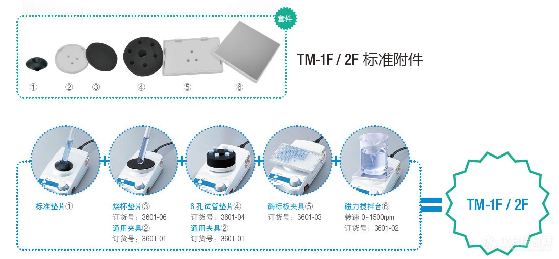 TM-1 TM-1F TM-2 TM-2F-维根斯  TM-系列 涡旋振荡器