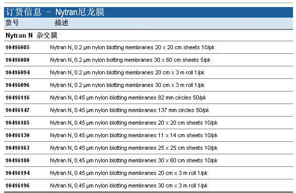 7182-004、7182-002-whatman Nytran 尼龙膜