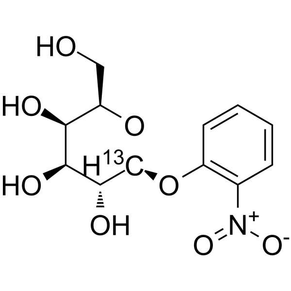 ONPG-13C(Synonyms: 2-Nitrophenyl β-D-galactopyranoside-13C)