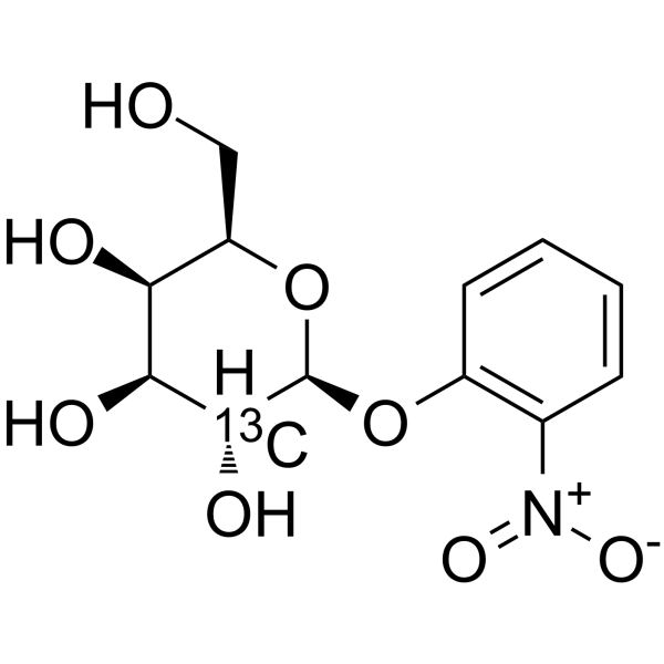 ONPG-13C-1(Synonyms: 2-Nitrophenyl β-D-galactopyranoside-13C-1)