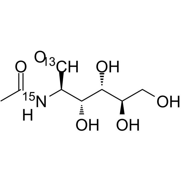 N-Acetyl-D-glucosamine-13C,15N(Synonyms: N-Acetyl-2-amino-2-deoxy-D-glucose-13C,15N)