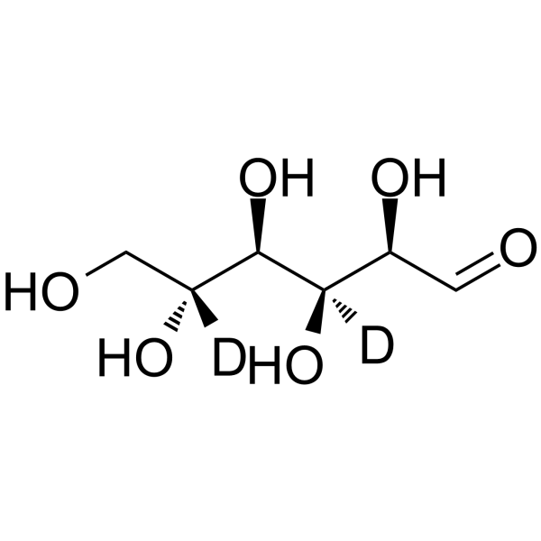 D-Glucose-d2-2(Synonyms: Glucose-d2-2;  D-(+)-Glucose-d2-2;  Dextrose-d2-2)