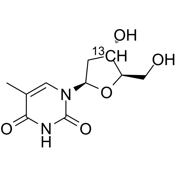 Thymidine-13C(Synonyms: DThyd-13C;  NSC 21548-13C)