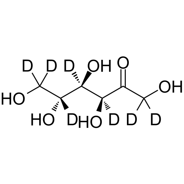 D-Fructose-d7(Synonyms: D(-​)​-​Fructose-d7)