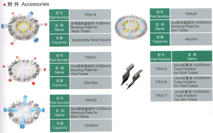 精骐Crystal TR-03 TR-04U转盘混匀器