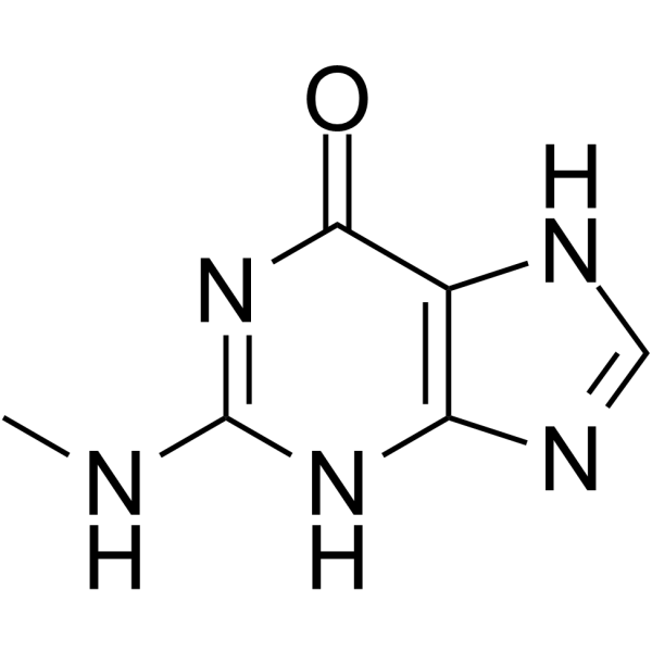 2-(Methylamino)-1H-purin-6(7H)-one                                          (Synonyms: N2-methylguanine)