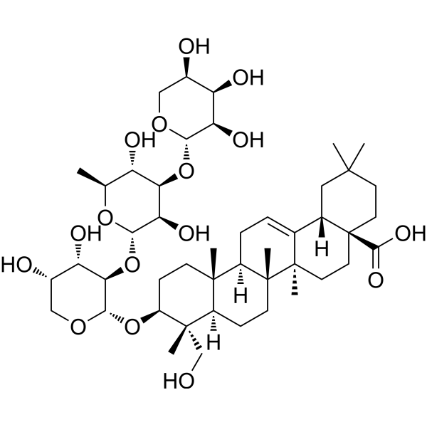 Saponin CP6                                          (Synonyms: Clematoside S;  Prosapogenin CP6)