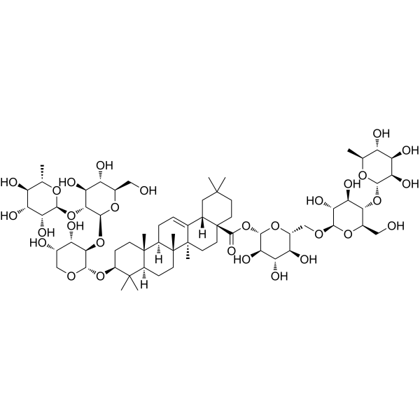 Raddeanoside R8                                          (Synonyms: 多被银莲花皂苷R8)
