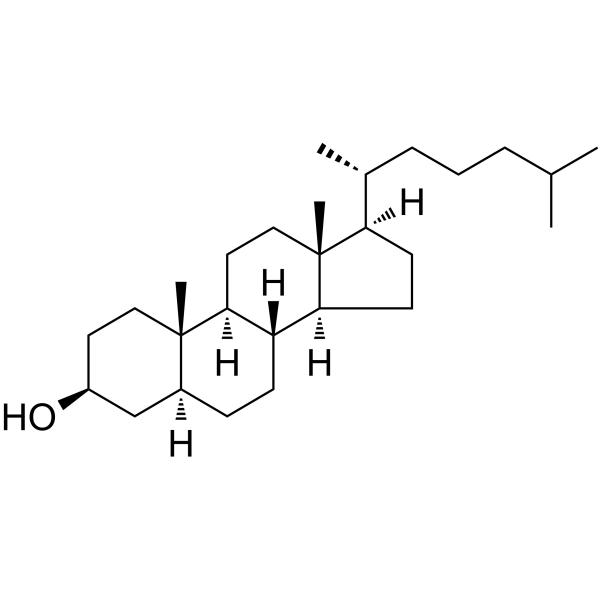 5α-Cholestan-3β-ol                                          (Synonyms: Dihydrocholesterol;  5α-Cholestanol;  NSC 18188)