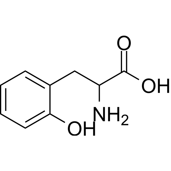 DL-O-Tyrosine                                          (Synonyms: NSC 72345;  Ortho-tyrosine;  o-DL-Tyrosine;  o-Tyrosine)