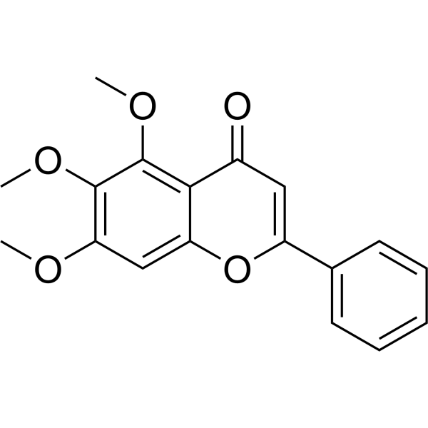 5,6,7-Trimethoxyflavone                                          (Synonyms: Baicalein trimethyl ether)