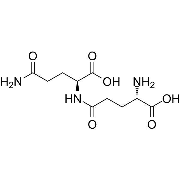 H-γ-Glu-Gln-OH                                          (Synonyms: γ-Glutamylglutamine;  γ-Glu-Gln)